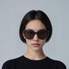 MIU MIU Square Sunglasses Women Sunglasses Black 0MU01ZS1AB5S0
