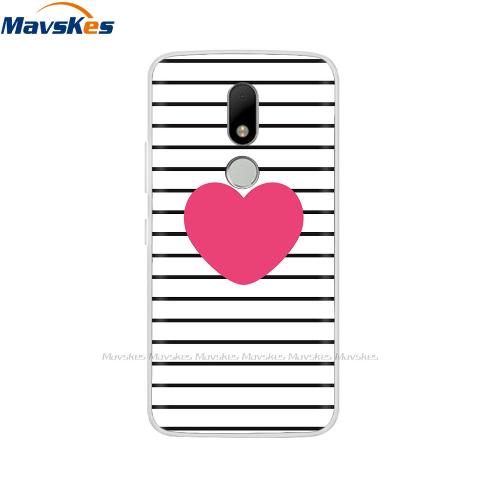 Soft TPU Case For Motorola Moto M Case XT1662 5.5inch Cute Cartoon Silicone Back Cover For Moto M Case XT1663 Phone Cases flower