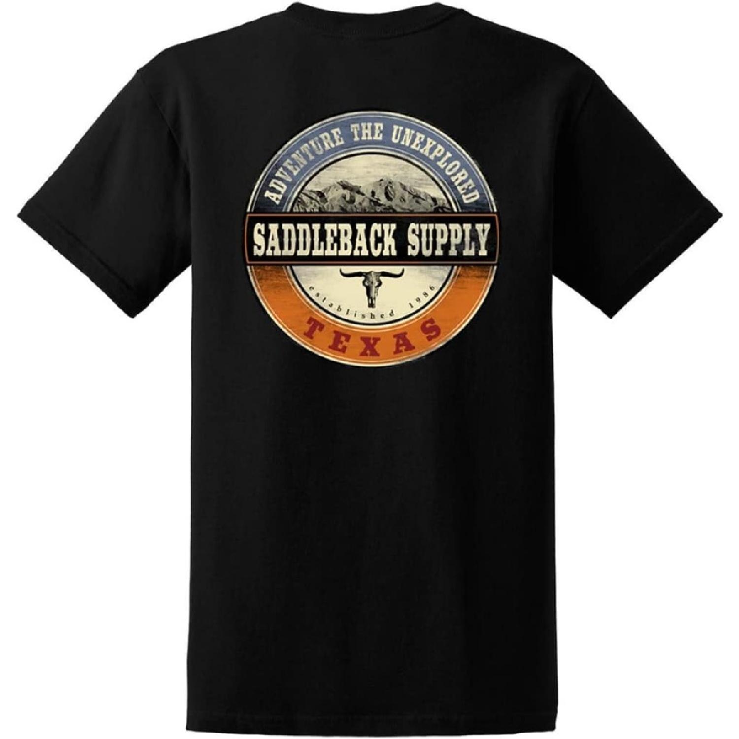 Saddleback Supply Men s Short Sleeve Heavy T-Shirt Collection XXXXXL разноцветный