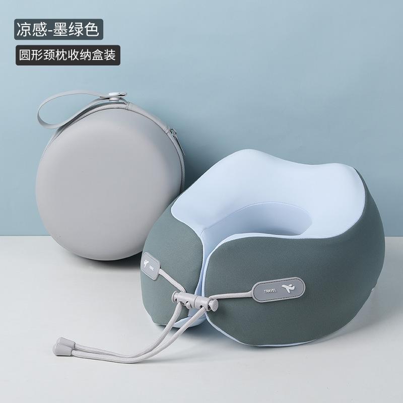 Travel neck pillow plane sleeping neck pillow cervical pillow portable u-shaped pillow