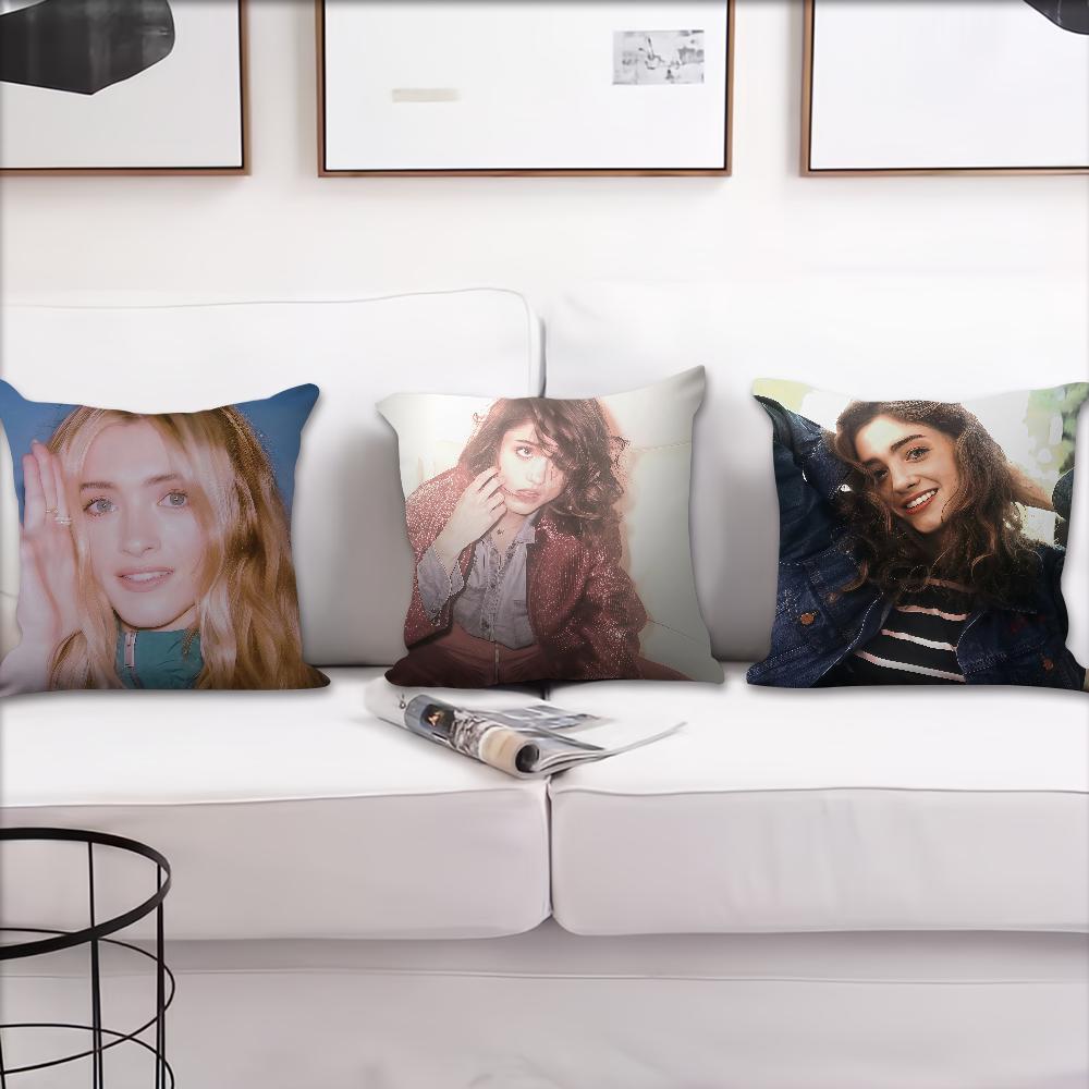 NNatalia DDyer Actor Cushion Cover For Pillow Printing Sofa Decoration Home Car Room Coffee Shop Office Nordic Simplicity
