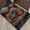 Name Custom Motor cycles Carpet Rug for Living Room Bedroom Home Sofa Decoration,Kids play Non-slip Floor Mat