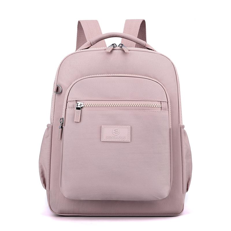 Fashion Multi pockets Women Backpack High Quality Fabric Female Travel Backpack Pretty Style Girls Shopping School Backpack sac