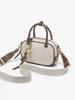 2025 Autumn Quilted Mini Bowling Bag: Retro Crossbody with Fashion Color Block Design for Women