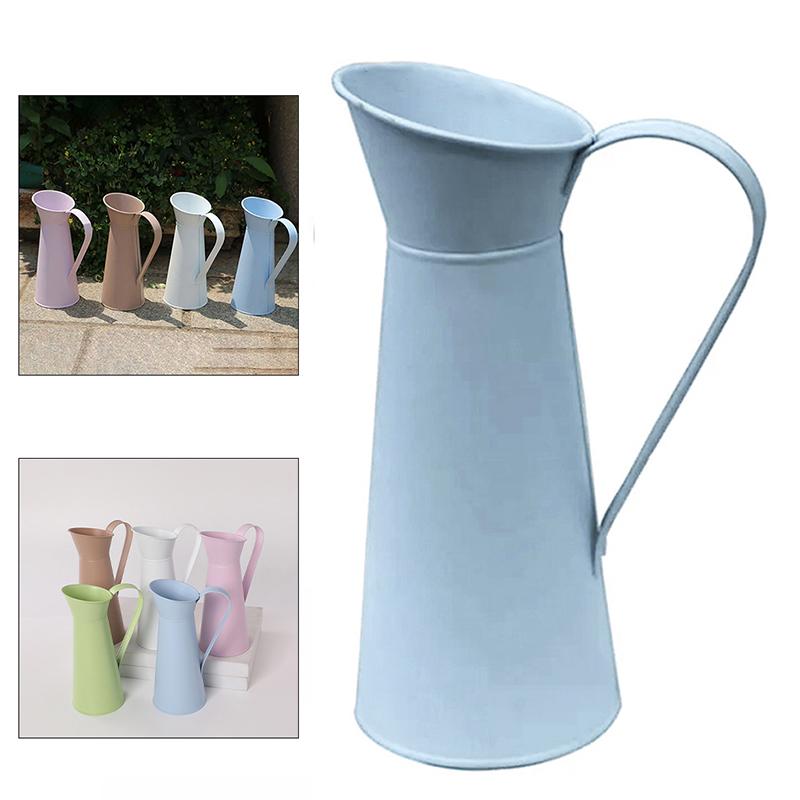 Dekorace do bytu Džbán Kovový džbán Dekorace Bytová dekorace Elegantní a okouzlující Vysoce kvalitní materiál Perfektní velikost pro bytové dekorace