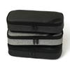LOONLOON 663 Stone Pencil Case, Dark Gray, Large Capacity, Stylish, Two-Story, Multifunctional