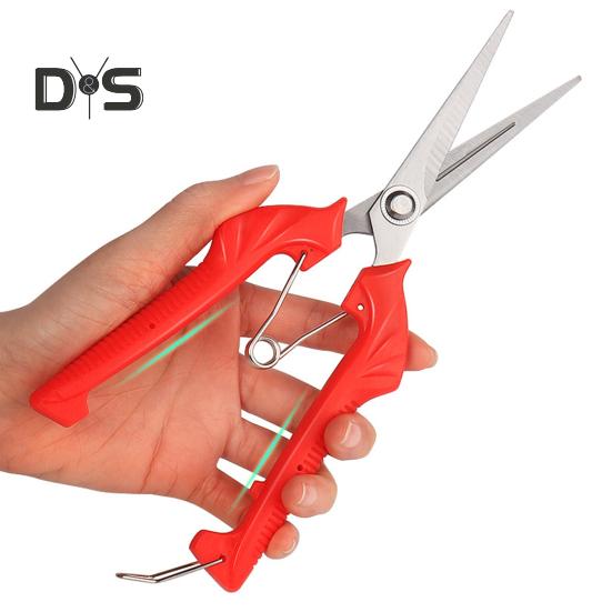 Pruning Scissors High Hardness Sharp Blade Stainless Steel Fruit Trees Branch Pruning Shears Home Supplies