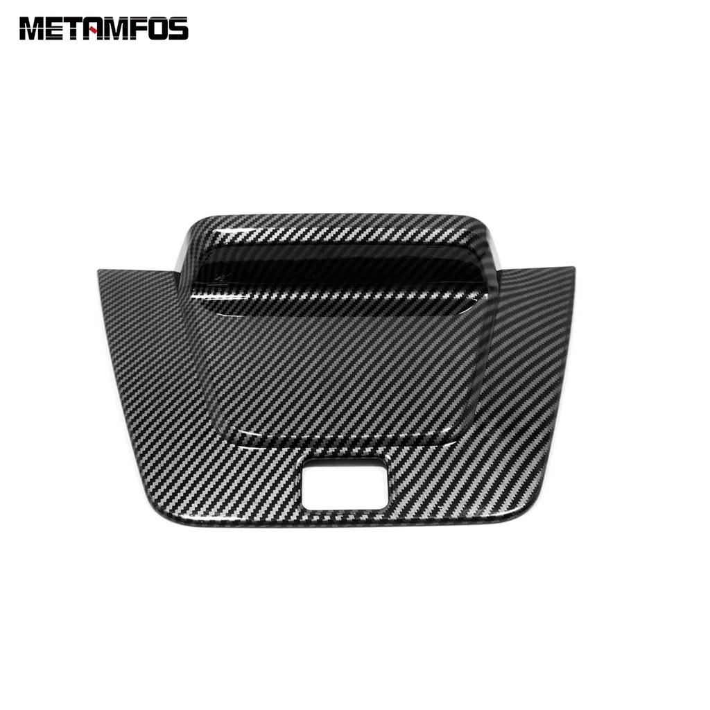 For Honda CR-V CRV  2024 2025 Carbon Fiber Front Center Console Dashboard Panel Cover Trim Interior Accessories Car Styling