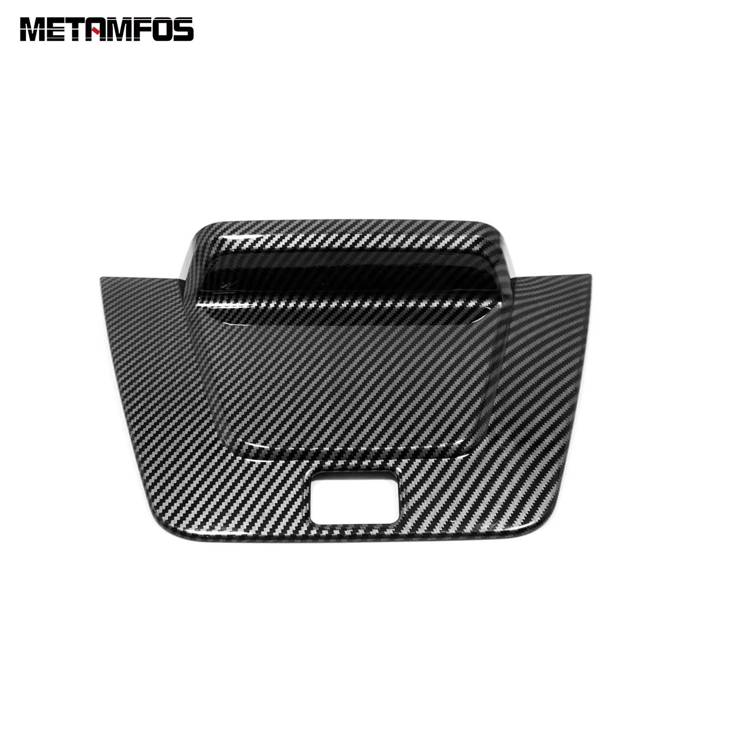 For Honda CR-V CRV  2024 2025 Carbon Fiber Front Center Console Dashboard Panel Cover Trim Interior Accessories Car Styling Carbon Fiber Plastic
