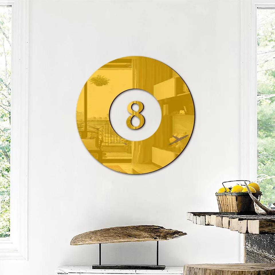 Sports Theme Acrylic Mirror Wall Sticker Basketball Football Soccer Decal Kids Boys Room Home Waterproof Mural