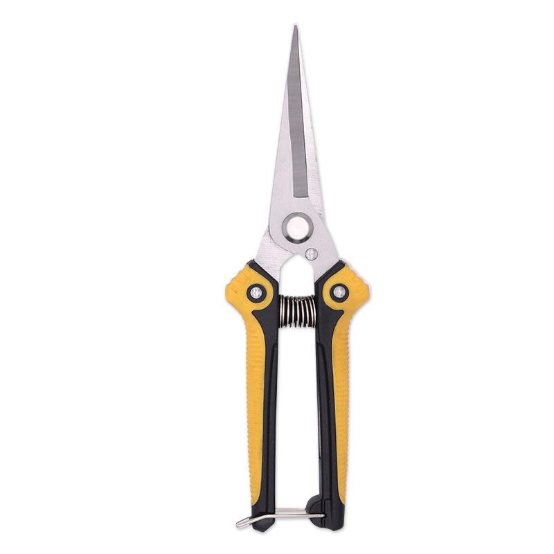 Rubber and Plastic Labor-Saving Multipurpose Pruning Shears - Stainless Steel Garden Shears