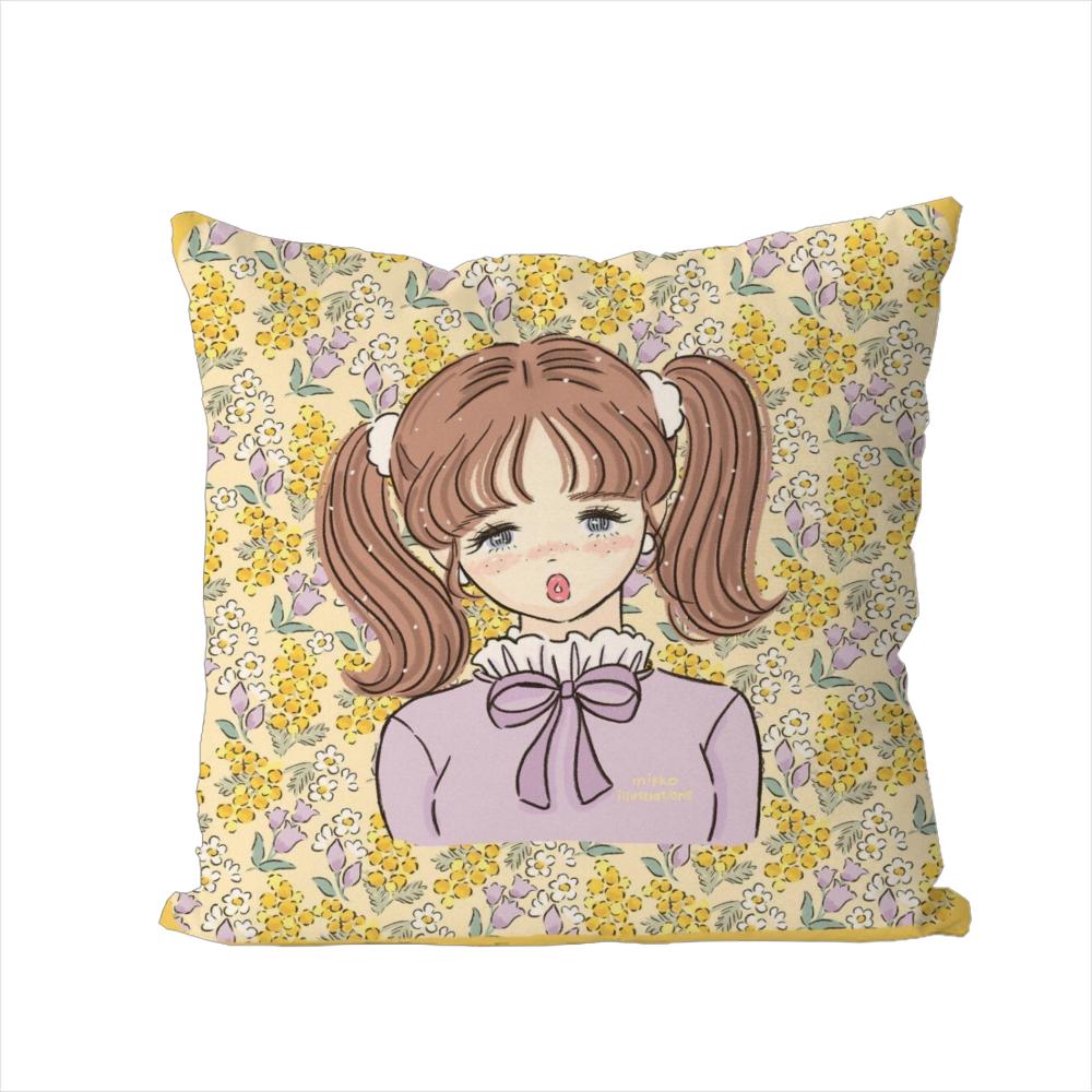 Mikko Illustrations Pillow Case For Car Sofa Decorative Home Doublesided Print Plush Square Throw Pillow Cushion Cover