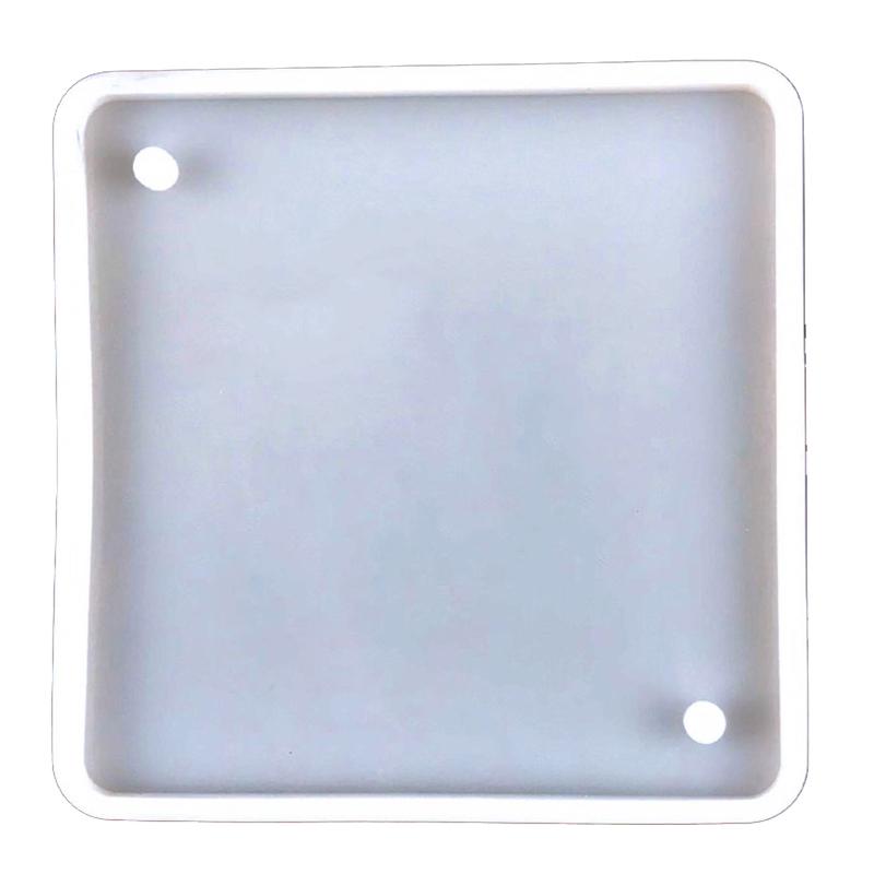 

Square Keychain Silicone Mold Pendant Molds for Resin Casting Molds with Hole for Home Pendant with Hanging Hole 1
