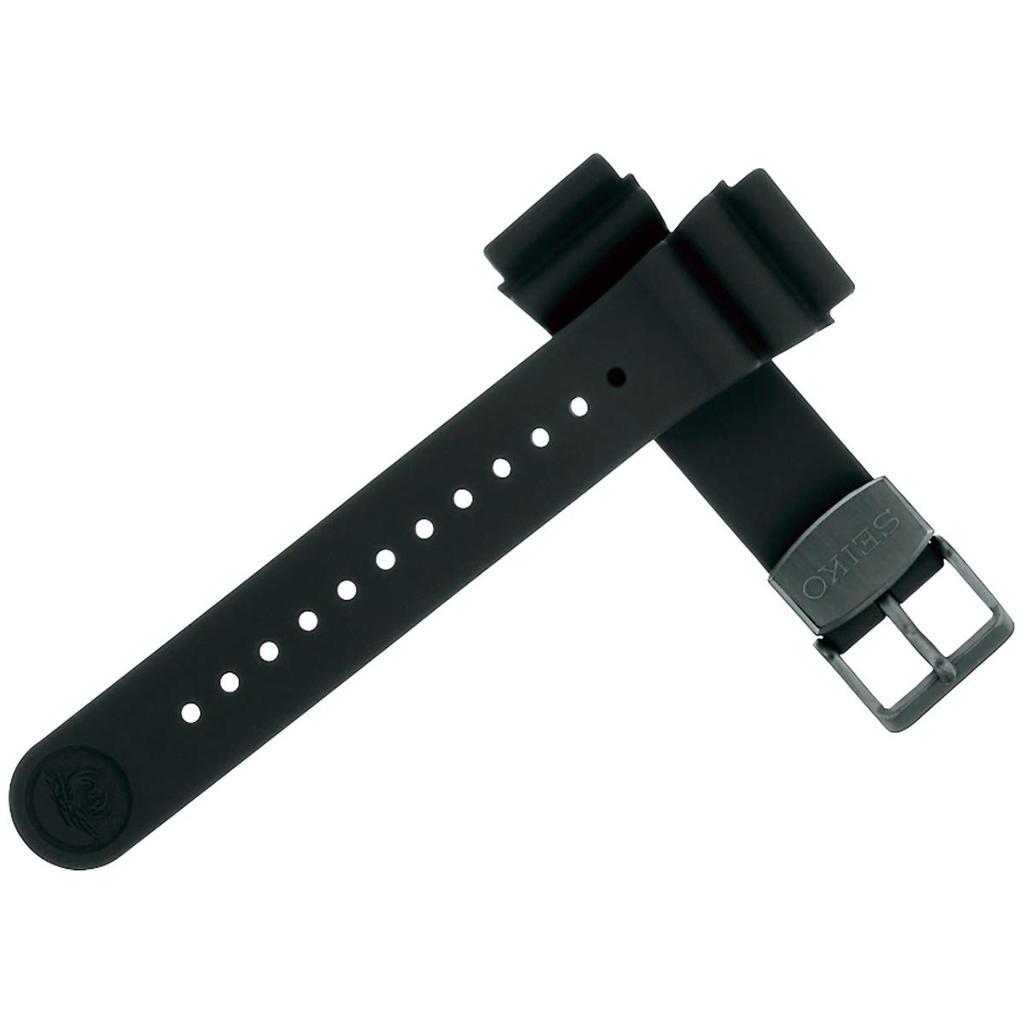 Seiko Prospex Replacement R7C03DR Band, 22mm, Black,
