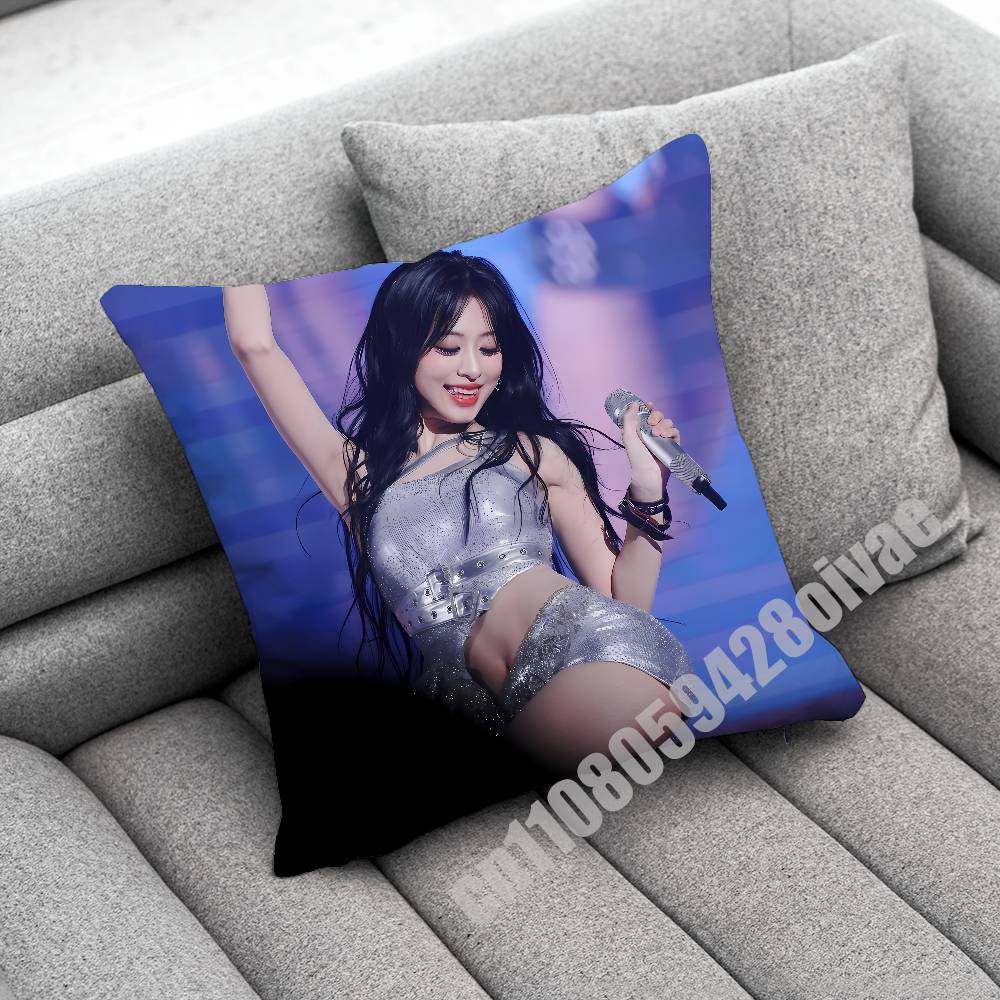 Singer Girl AAhyeon Throw Pillow Case For Decoration Cm Xcm Square Sofa Pillowcase Case
