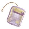 Clear Doll Storage Bag For Collectible Toy With Multiple Compartments and Sturdy Plastic Materials