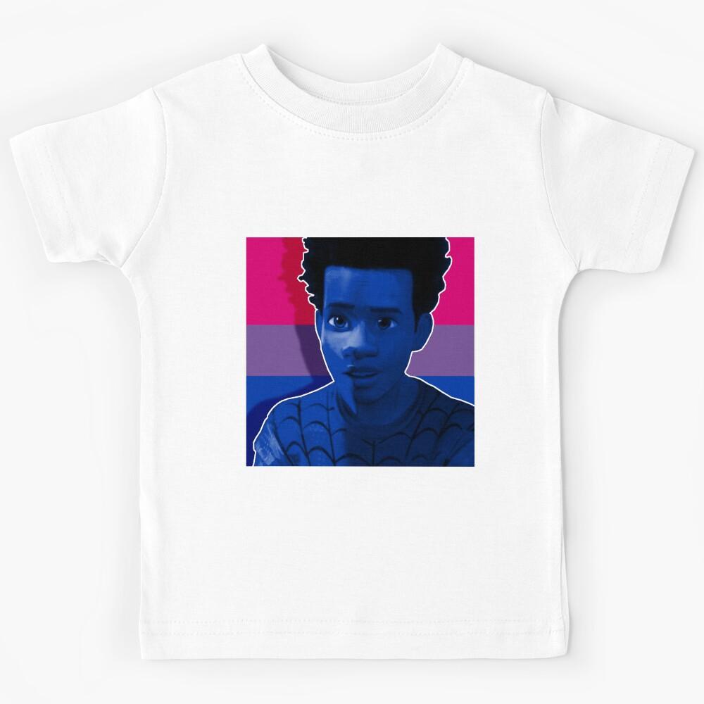 Bi Miles Morales Kids T-Shirt 130