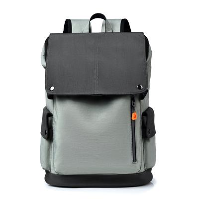 Men's Business Bag, Computer Bag, Backpack, Dark Grey Hand-held Casual and Fashionable Travel Backpack
