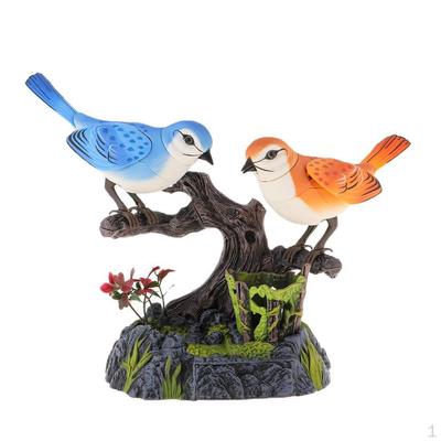 Simulated Chirping Dancing Bird Motion Sensor Singing Moving Toy