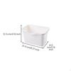 Trash Can, Mini Hanging Waste Bin, Kitchen Cabinet Coffee Wall Foldable 7L