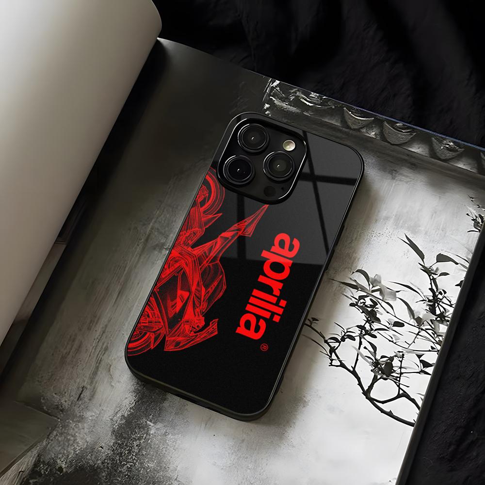

Cool A-Aprilias Racing Phone Case For IPhone 14 13 17 12 16 15 11 Pro XS Max Plus Mini X XR Tempered Glass SE2020 Cover iPhone 16 Plus