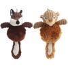 Plush Dog Toys, Squeaking and Cute Soft Chew Dog Toys, Interactive Chew Teeth Dog Toys, Small and Medium-sized Plush Pet Toys, Easy To Clean