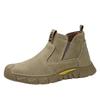 Men's Winter Warm Anti-Smash Puncture-Proof Safety Shoes