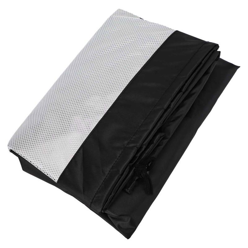 Household Waterproof Refrigerator Dust Cover Oxford Cloth With Double Top Opening For Outdoor Home Appliance Use Oxford Fabric