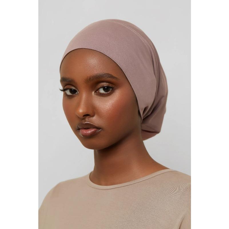 56colors Fashion Women Inner Hijab Tube Muslim Cap Bonnet Plain Islamic Underscarf Bamboo Jersey Undercaps