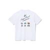 Letter Logo Crew Neck Short Sleeve T-Shirt Men Tops White 13086495