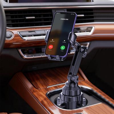 Support de téléphone de voiture amélioré à rotation 360°: Support Anti-Secousse pour Navigation & Streaming en Direct