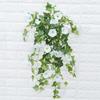 Vine Basket Hanging Home Decor Fake Morning Glory Artificial Plants Silk Flower Artificial Flowers