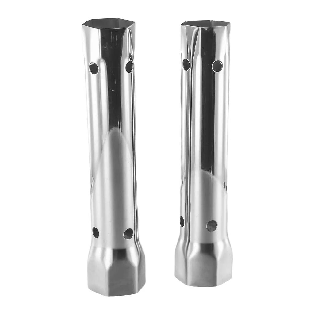 2pcs Faucet Wrench Bathroom Anti-corrosion Common Faucet Installations Silver Sink Strainer Kitchen Equipments