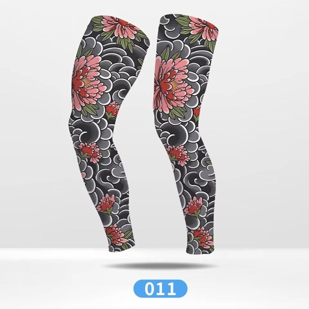 1 Paar Elastische Beencompressiehoezen Antislip Kniebeschermers Unisex Hardloop Beenbedekking Zomer