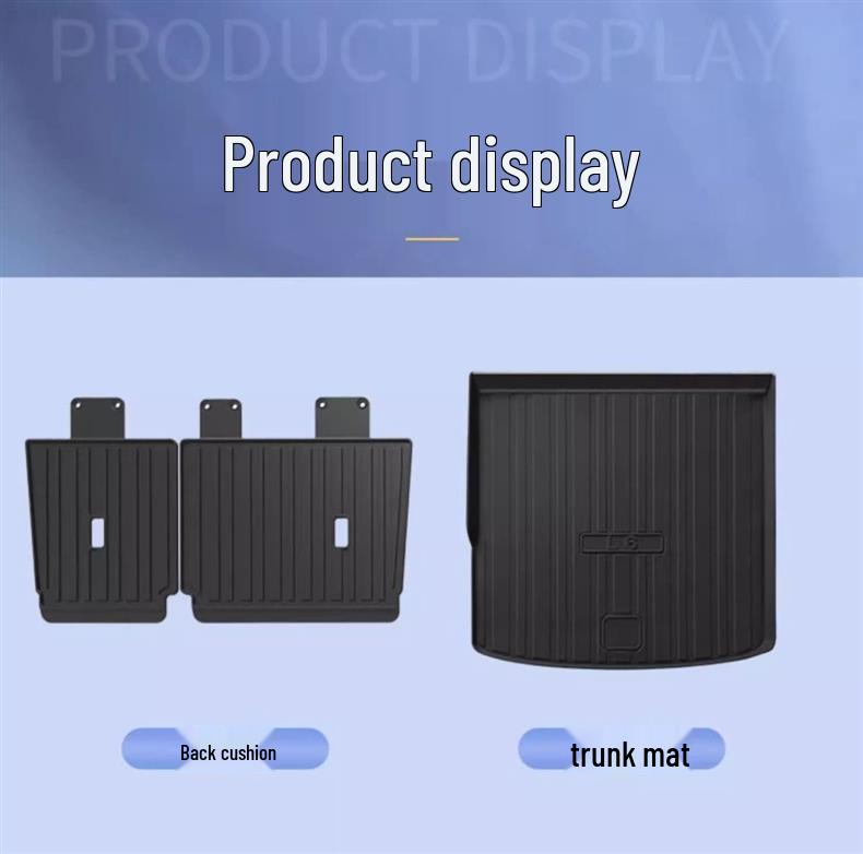 Ideal 6 Trunk Mats: Car Interior & Modification Accessories