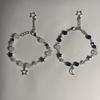 Matching Star Moon Bracelets Y2K Jewelry