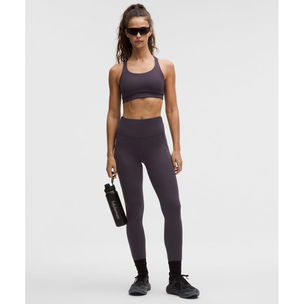 Lululemon Energy Bra MeDium Support  B D Cups  Evolve Atmospheric Purple