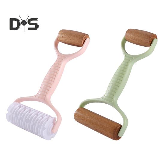 Nudelholz mit glatter Oberfläche, antihaftbeschichtet, langlebig, Nudelplätzchen, Rollenschneider