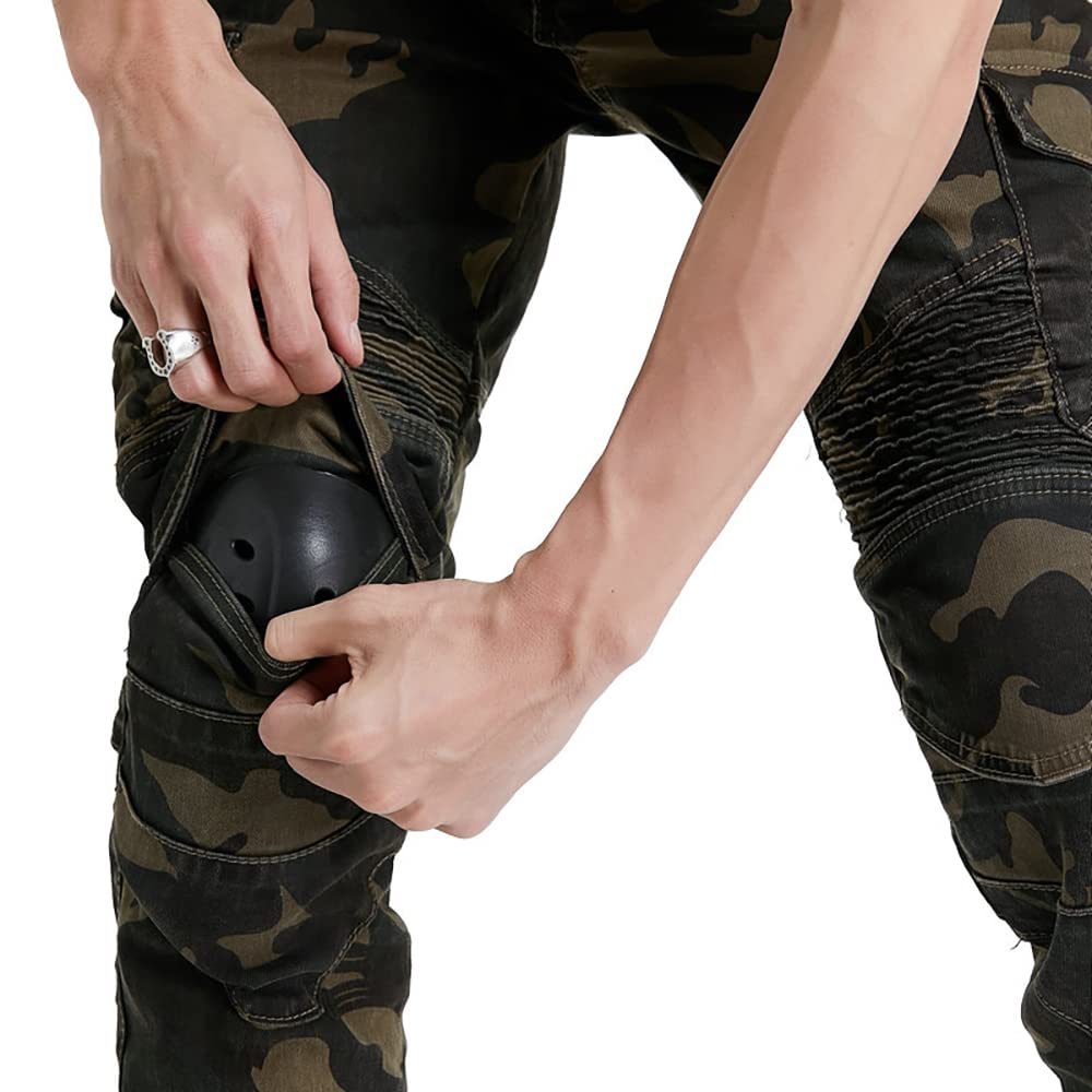 Pantalons de moto Artcons, Pantalons de moto pour hommes, Protecteur, Pantalons de moto, Anti-abrasion, Pantalons de tourisme, Avec protecteur,