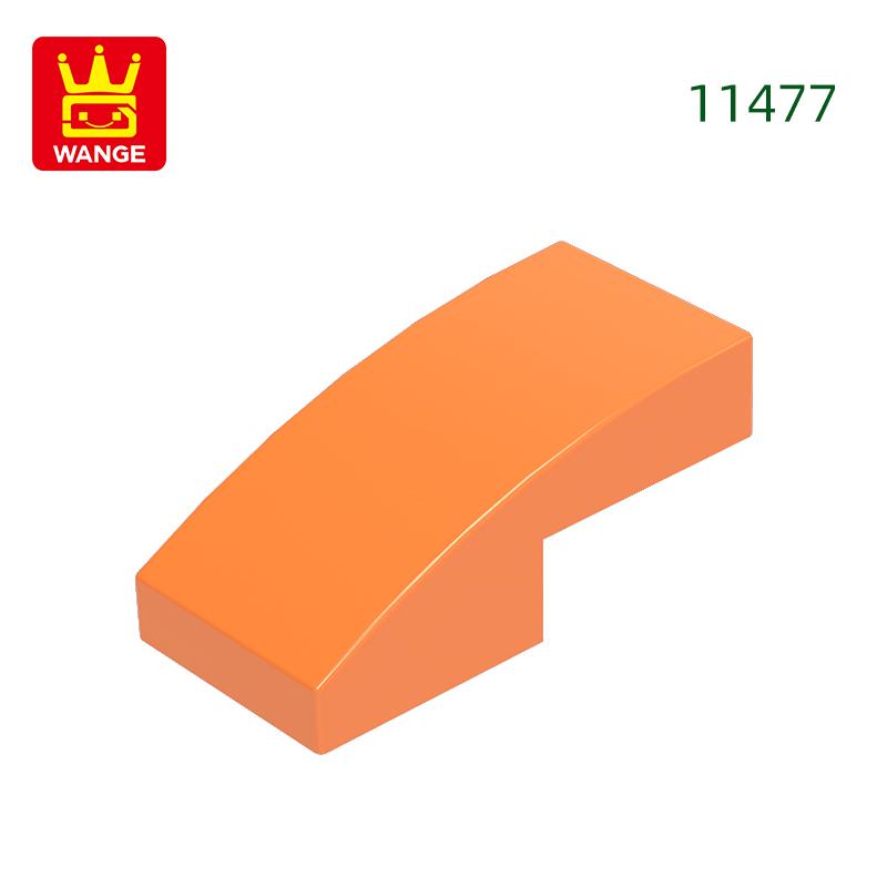 310Pcs/lot 11477 Slope Curved 2x1x2/3 Block Moc Colour Accessories Works With featuring Brick DO IT YOURSELF Children's Toy Assembly Parts