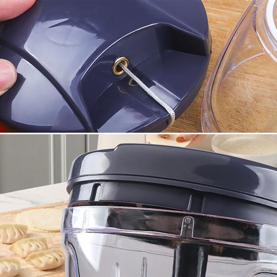 Garlic Peeler Manual Food Chopper with Sharp 420 Stainless Steel Blades Onions Vegetables Fruits Nuts Herbs Garlic Masher