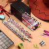 Teling 32 Pcs Western Cowboy Cowgirl Pencils for Kids Fun Cowboy Horse Theme Decorative Wood Pencils with Eraser for Horse Racing Party Favors