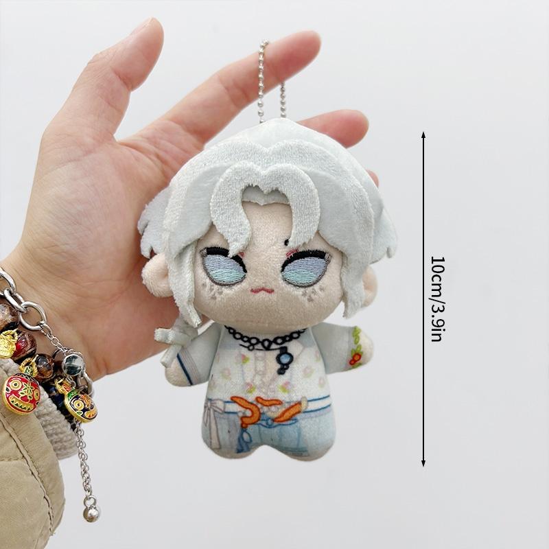 Game Identity V Doll Keychain Cute Anime Figure Cotton Doll Cosplay Pendant Stuffed Plushies Keyring Bag Accessories Fans Gifts