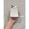 Glossy Straight Edge * Silver Gray Full Screen Love, Suitable for Apple 17pro Mobile Phone Case Iphone16pro Protective Case