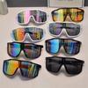 Fahrrad-Sonnenbrille mit UV-Schutz, winddichte Gläser, für Herren und Damen, Rennrad, Sportbrille