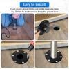 RV Table Base Mount Accessories Quick and Easy Installation Multifunctional Replacement