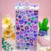 1/8pcs Cartoon Cute Aesthetic 3D Stickers Creative Animal Food Crystal Sticker for Notebook Guitar Decoration Decals Gift