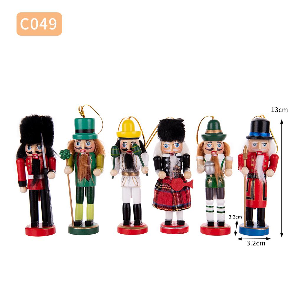 Multi-Cultural Nutcracker Ornament Set
