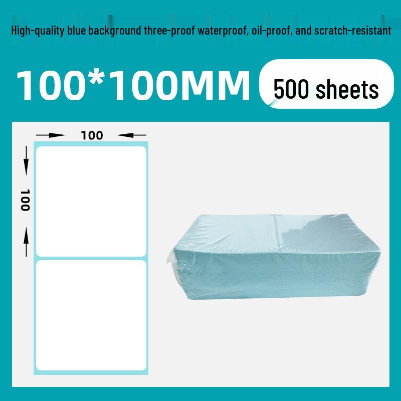 Strapazierfähige Thermopapieretiketten 100x100 & 100x150 für grenzüberschreitenden E-Commerce
