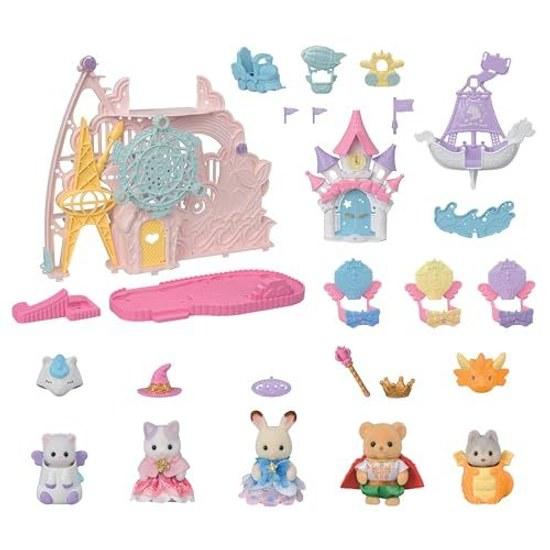 Sylvanian Families Amusement Park Castle Dream Colors -Happiness Dream- CO-81 ST Mark Certification 3 Years Older Toy Dollhouse EPOCH